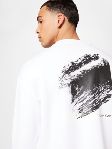 Calvin Klein - Sweatshirt em branco