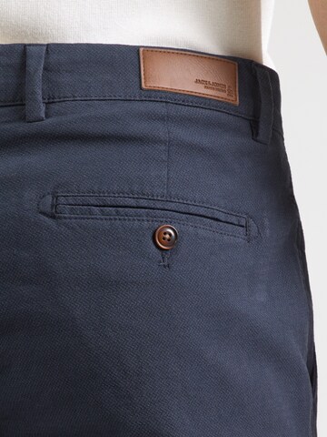JACK & JONES Regularen Chino hlače 'JWHFURY' | modra barva