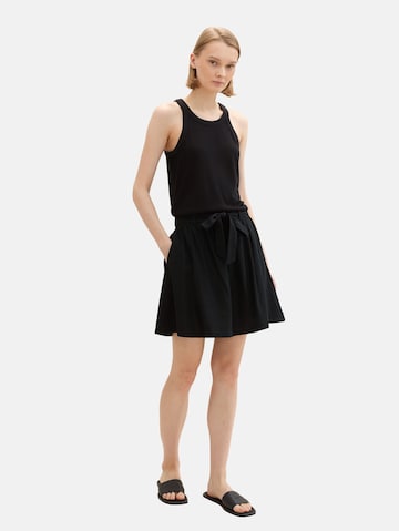 TOM TAILOR DENIM Skirt in Black