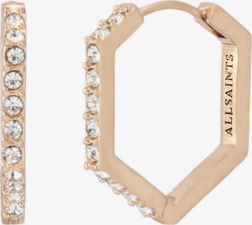 auksinė AllSaints Auskarai: priekis