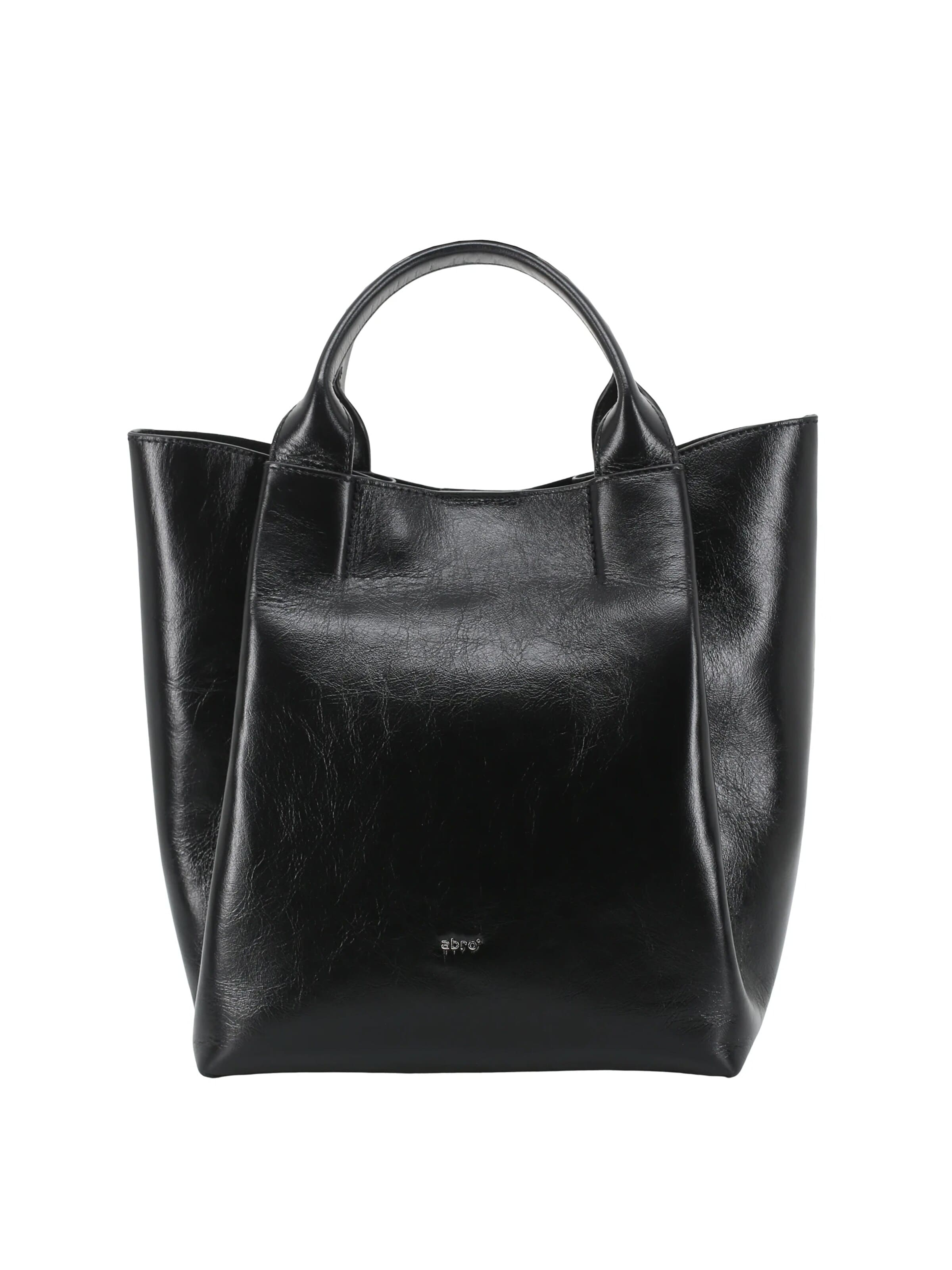 ABRO Shopper 'ESSENTIAL'‌‌‌‌‌‌‌‌‌ in Schwarz: Vorderseite