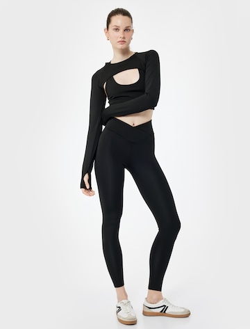 Koton Slimfit Leggings in Schwarz