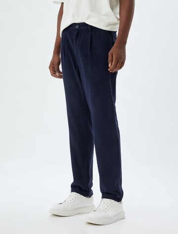 Koton Regular Broek in Blauw: voorkant