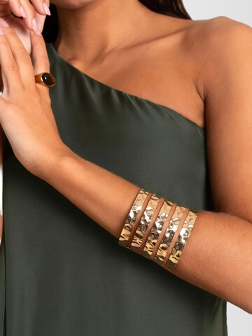 THE-ARE - Pulseira em ouro: frente