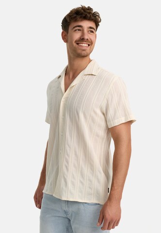 Coupe regular Chemise 'Way' INDICODE JEANS en beige