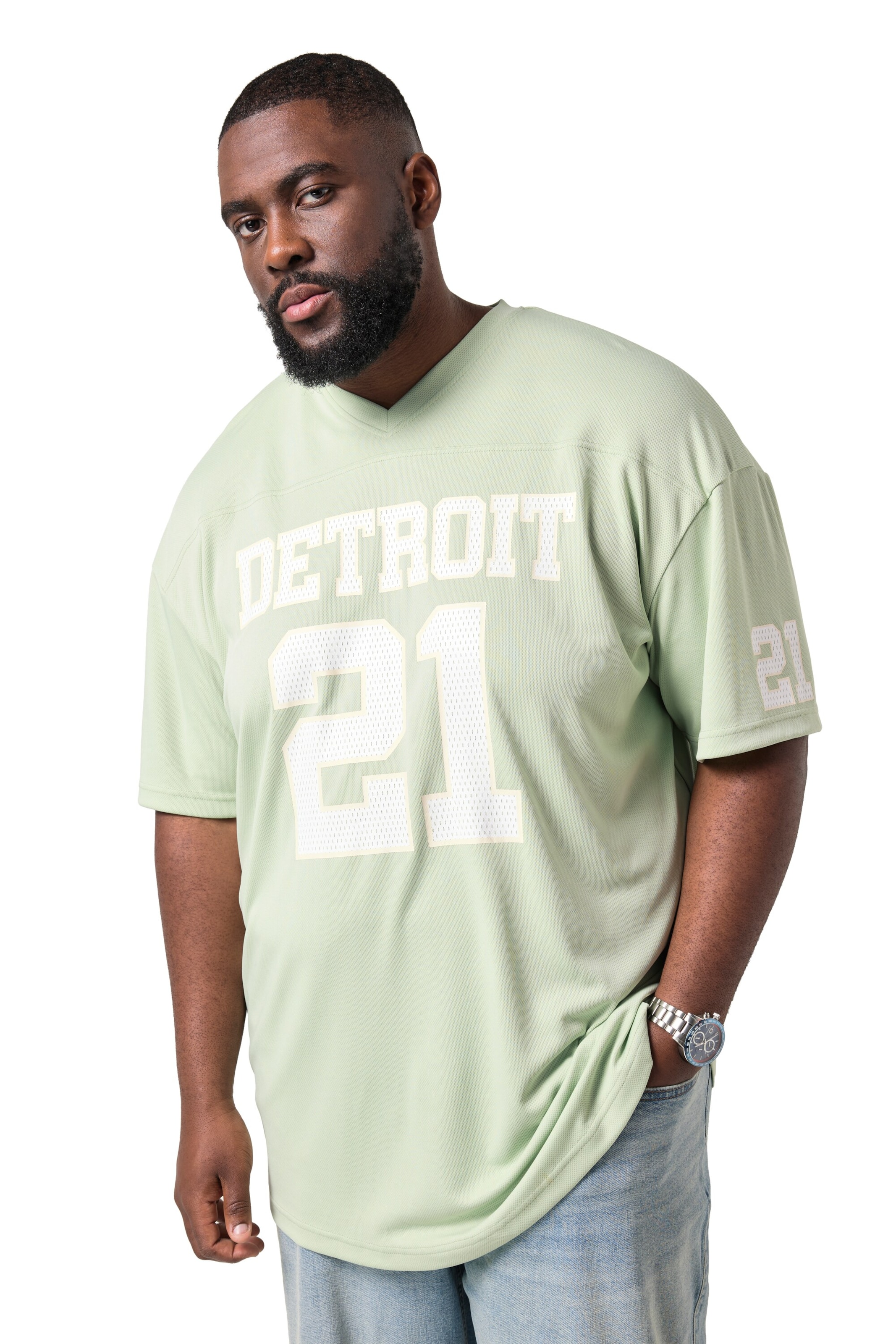 STHUGE T-Shirt in Grün: Vorderseite