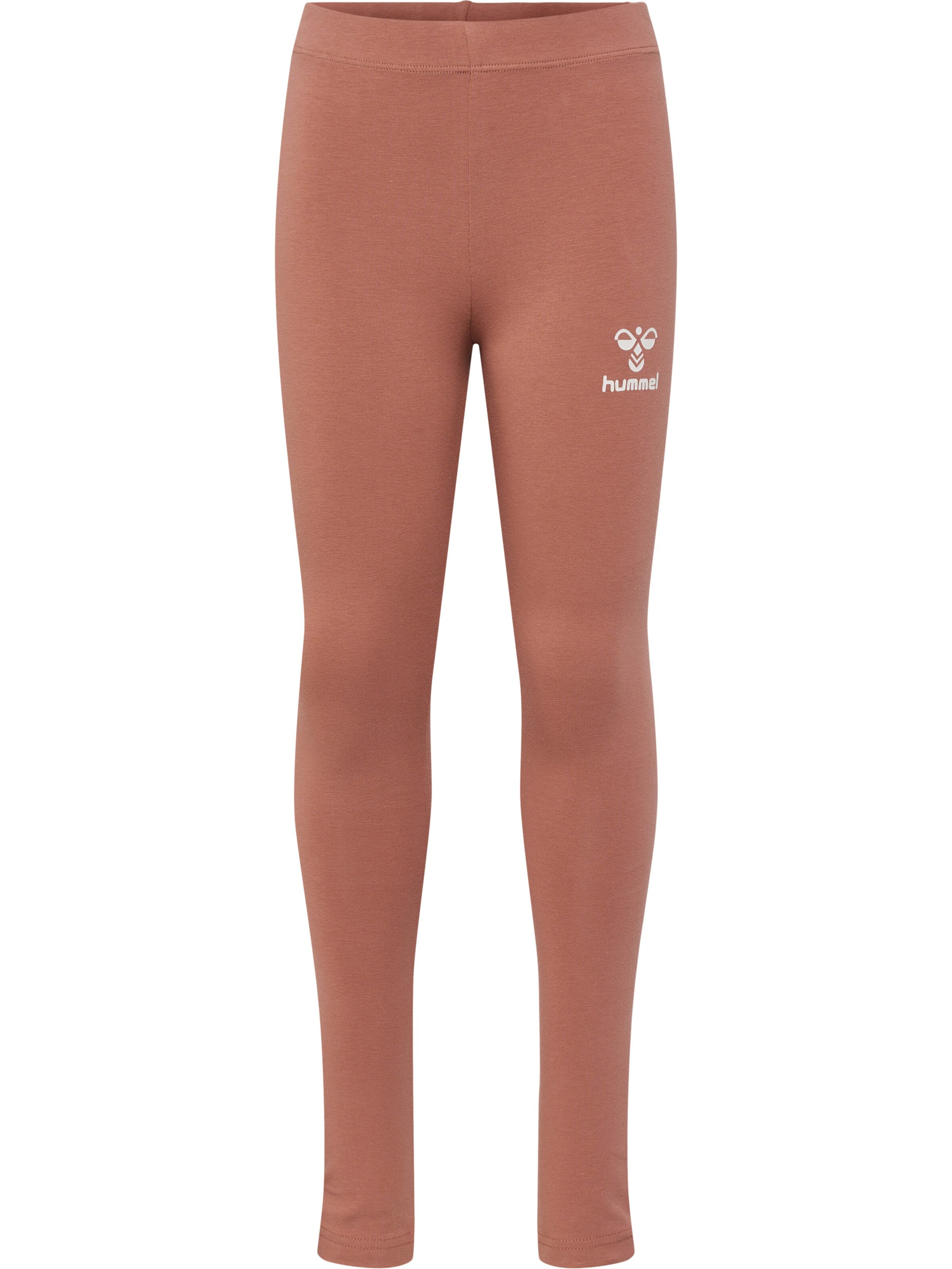 Hummel Regular Leggings in Braun: Vorderseite