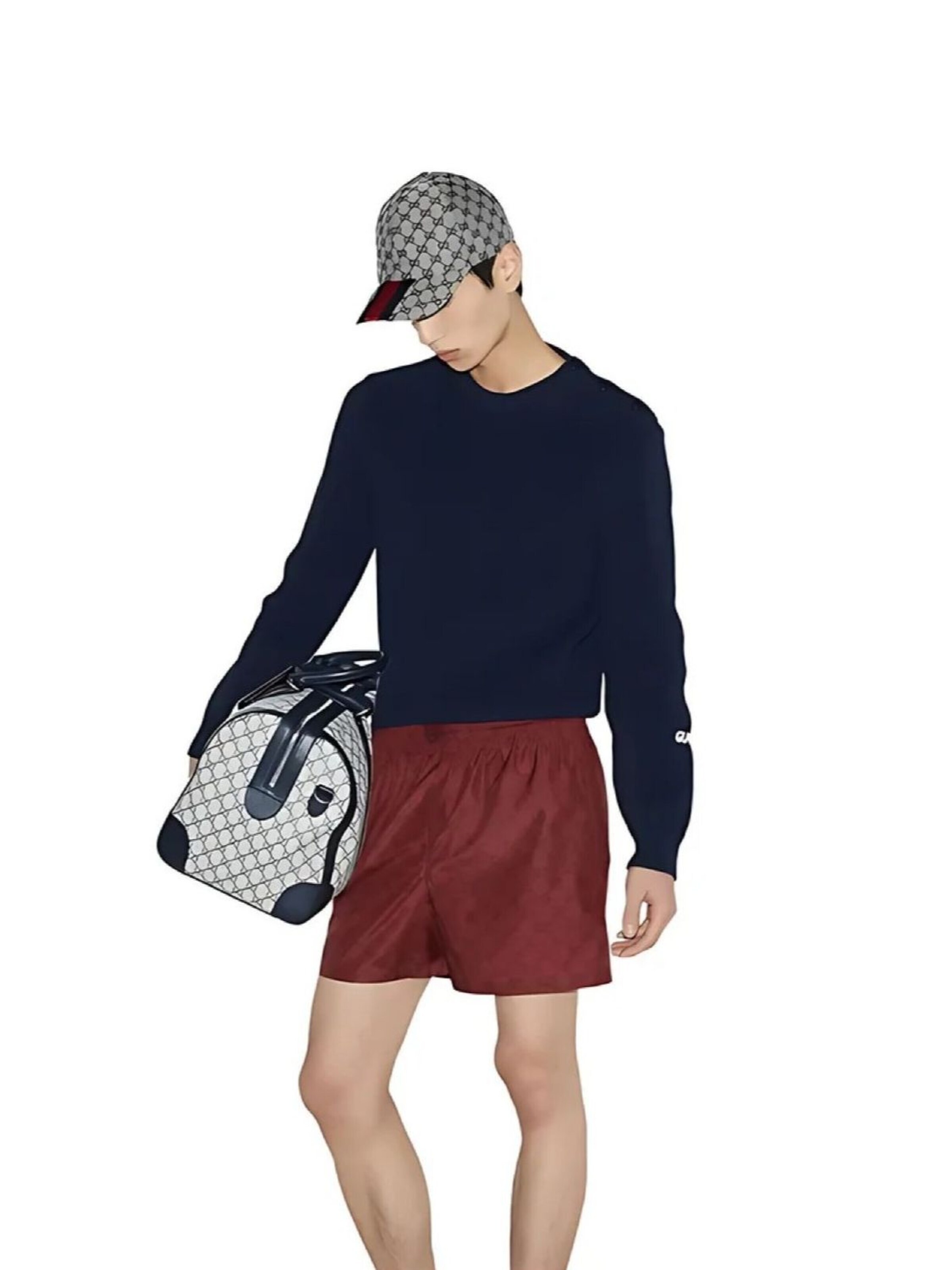 Gucci Zwemshorts in Rood