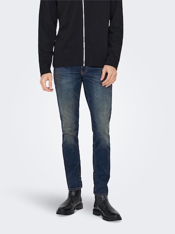 Only & Sons - regular Vaquero 'LOOM' en azul: frente