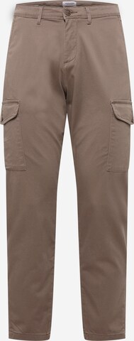 JACK & JONES Regular Cargo Pants 'OLLIE BOWIE' in Green: front