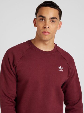 ADIDAS ORIGINALSSweater majica 'Trefoil Essentials' - crvena boja