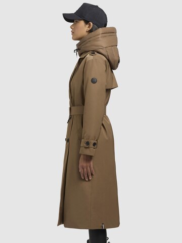 Manteau fonctionnel 'Elena-YM ' khujo en marron