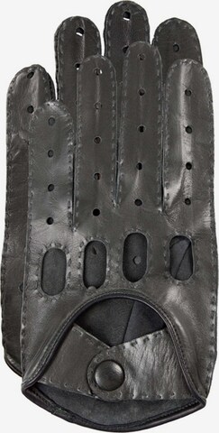 Gretchen Full Finger Gloves in Grey: front