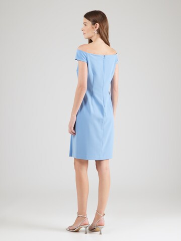 Robe de cocktail Lauren Ralph Lauren en bleu