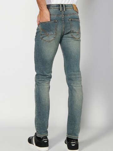KOROSHI Slimfit Jeans in Blau