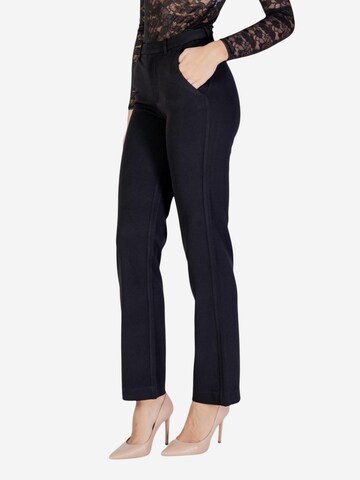 Bootcut Pantaloni 'ONLRAFFY-YO LIFE MID STR TLR NOOS 15265049' di ONLY in nero