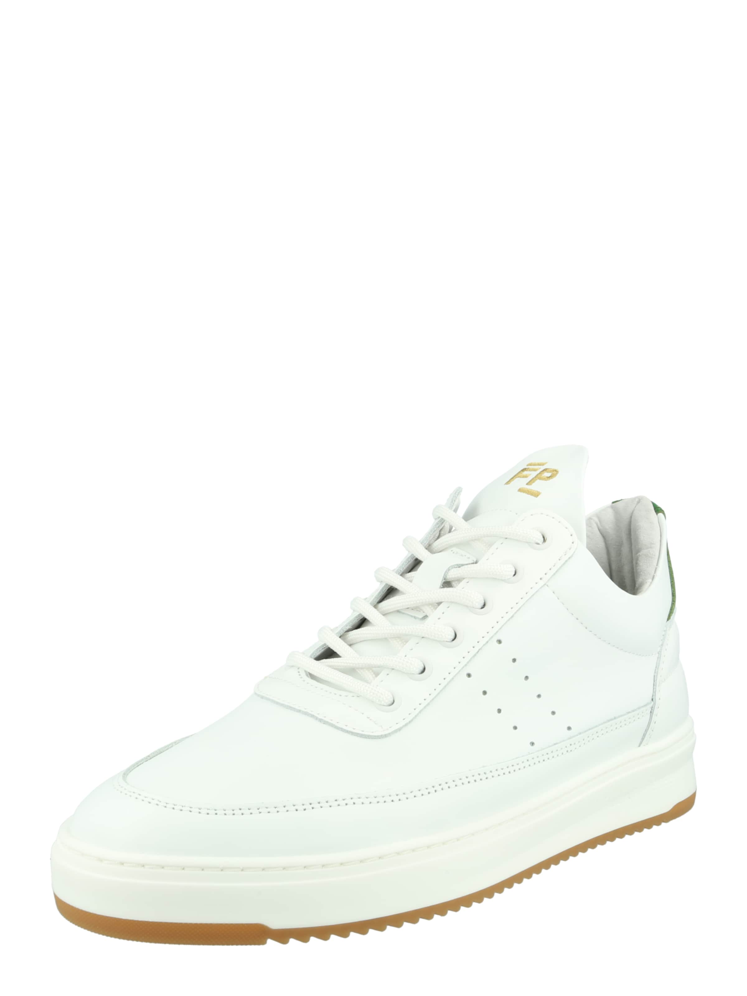 Sneaker bassa 'Bianco' Filling Pieces di colore verde scuro / offwhite, Visualizzazione prodotti