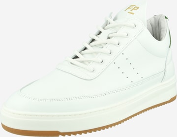 Filling Pieces Platform trainers 'Bianco' in White: front