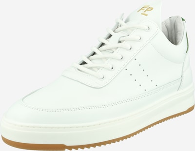 Filling Pieces Platform trainers 'Bianco' in Dark green / Off white, Item view