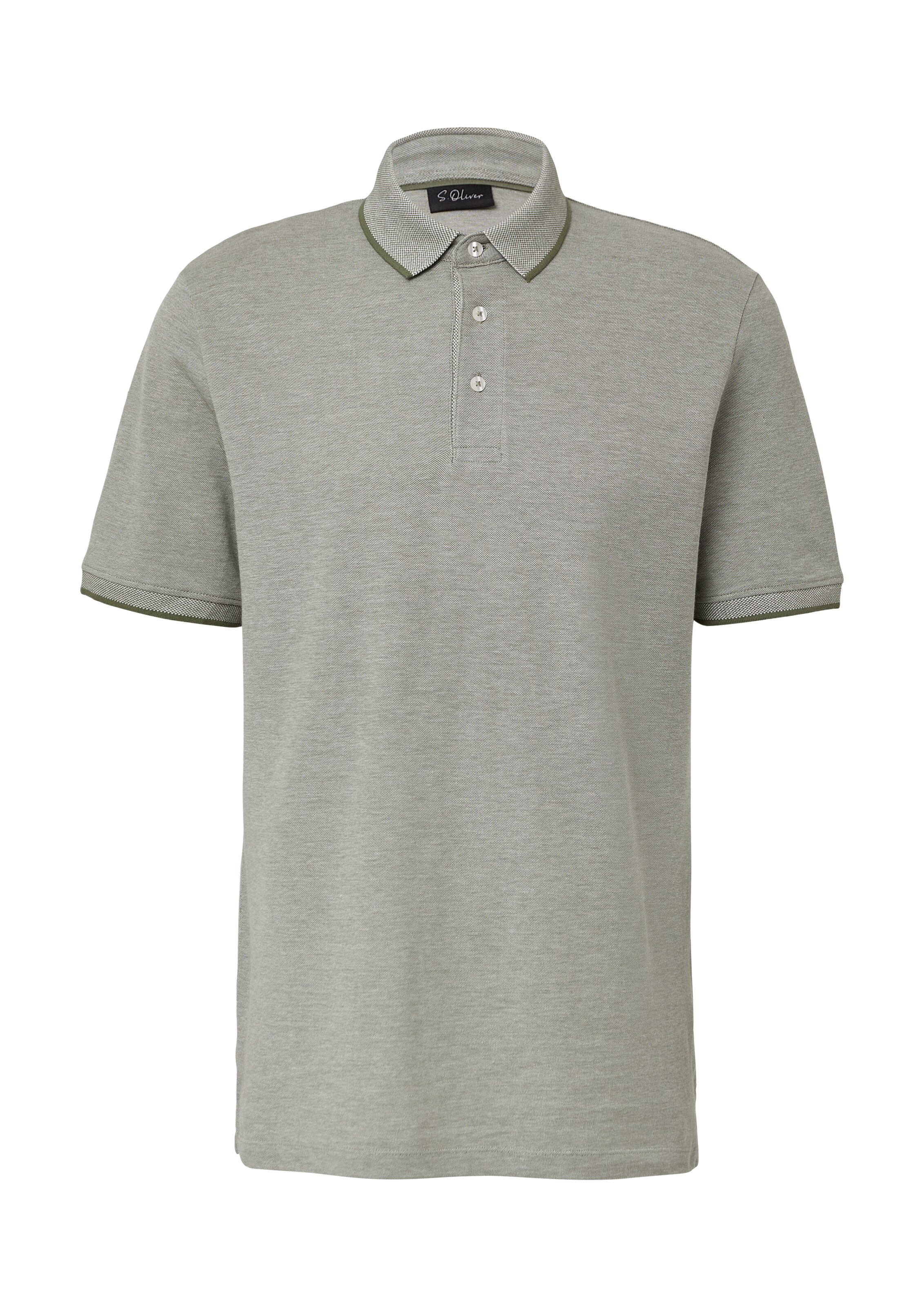 s.Oliver BLACK LABEL Shirt in Grau: Vorderseite