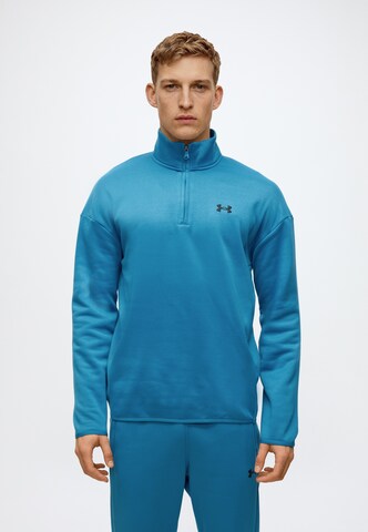 UNDER ARMOUR Bluzka sportowa w kolorze niebieski: przód