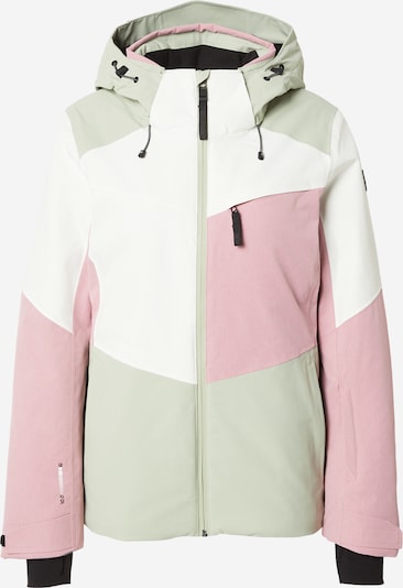 KILLTEC Urheilutakki 'KSW 39' värissä pastellinvihreä / roosa / valkoinen, Tuotenäkymä