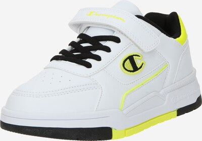 Champion Authentic Athletic Apparel Sneakers 'REBOUND HERITAGE' in Neon yellow / Black / White, Item view