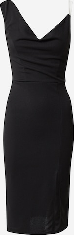 WAL G. Cocktail Dress 'JULIA' in Black: front