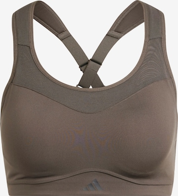 Reggiseno sportivo di ADIDAS PERFORMANCE in verde: frontale