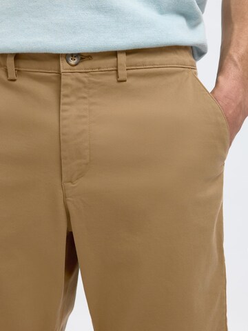 SELECTED Slim fit Trousers in Brown