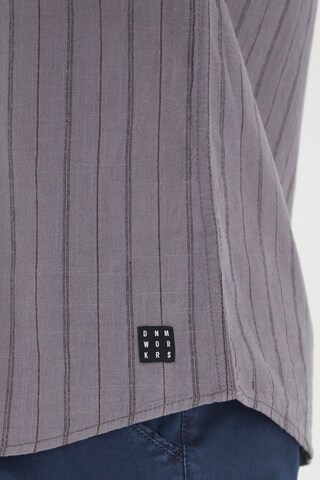 BLEND Regular fit Button Up Shirt in Grey