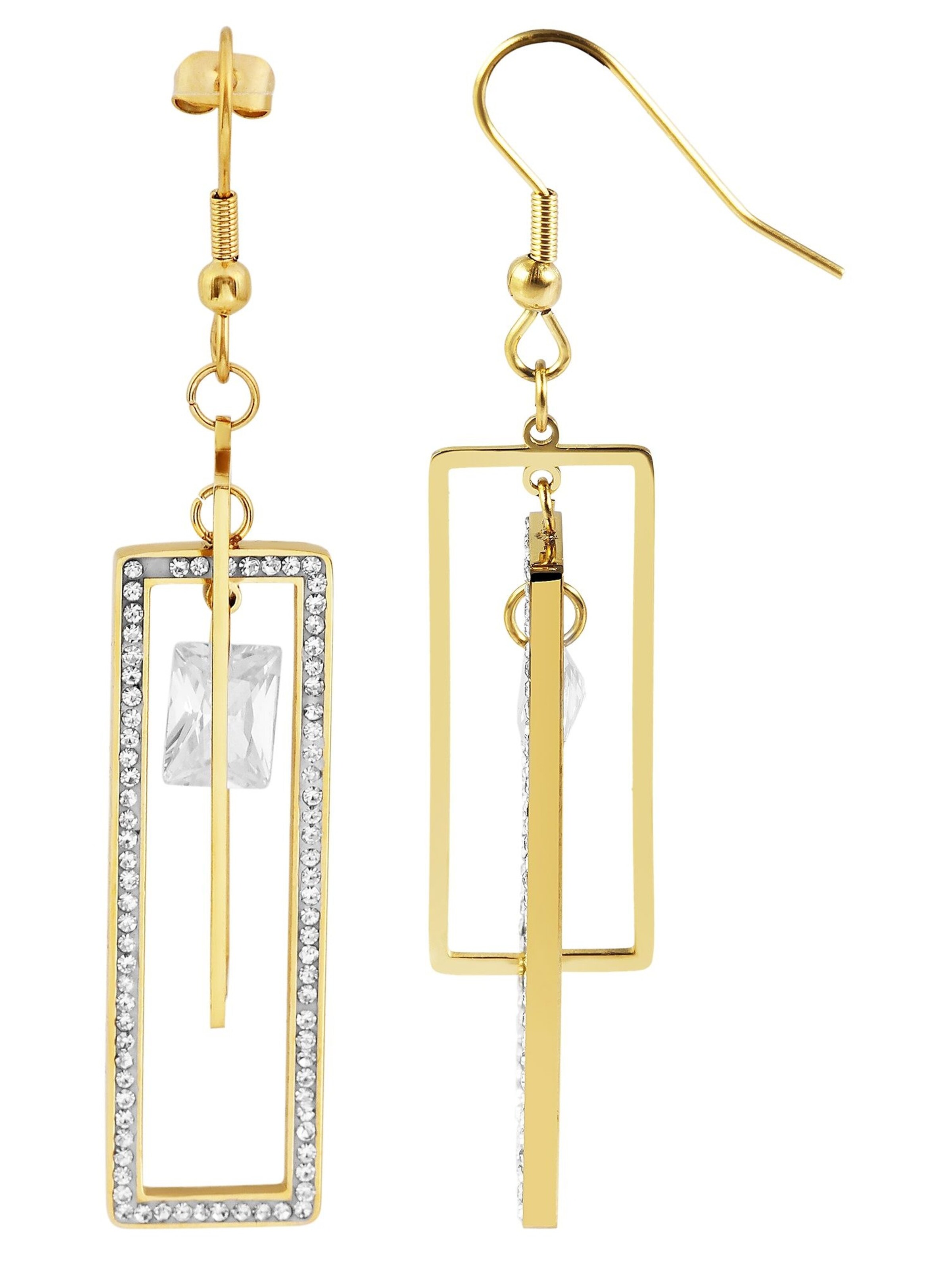 Akzent Ohrringe 'Aylin, langlebig'‌‌ in Gold
