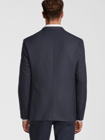 Steffen Klein Slim fit Business-colbert in Blauw