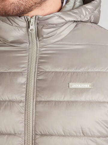 JACK & JONES Демисезонная куртка 'JWHLOGAN' в Серый