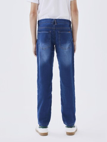 Skinny Jean 'Theo' NAME IT en bleu