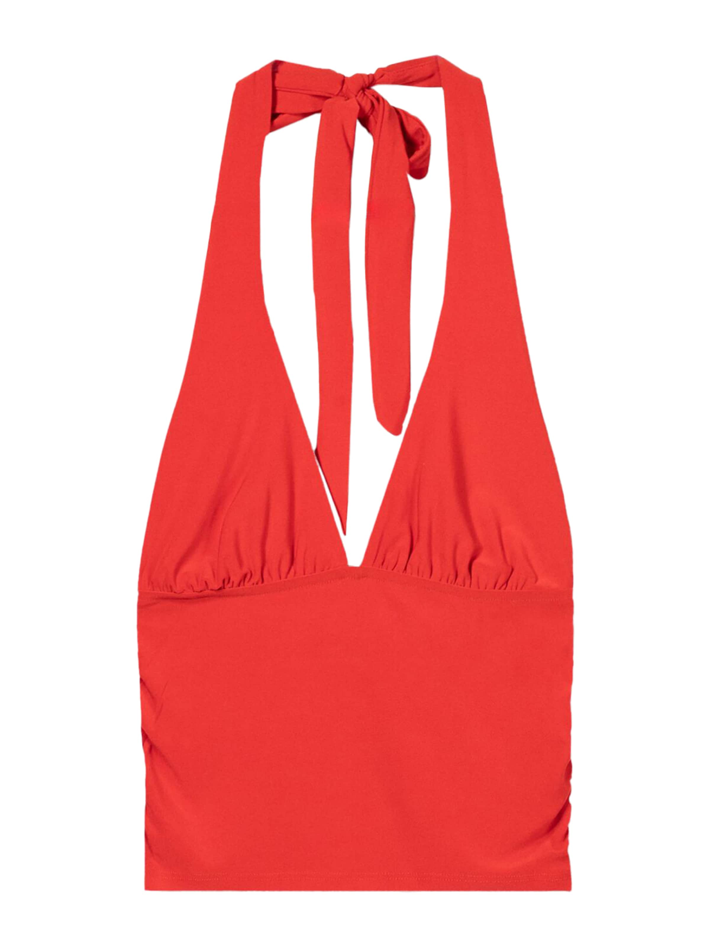 Bershka Topp i röd: framsida