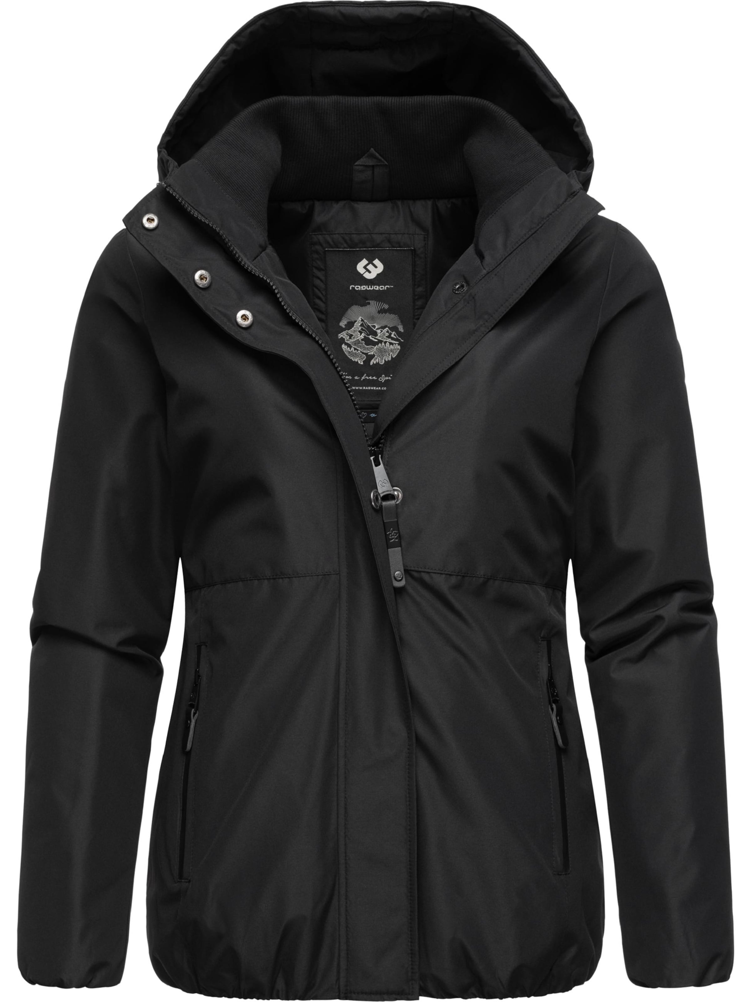 Veste fonctionnelle 'Sunniva' Ragwear en noir