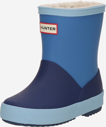 HUNTER - Botas de lluvia en azul: frente