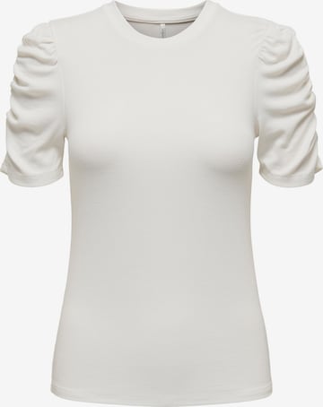 ONLY Shirt 'BELIA' in Weiß: predná strana