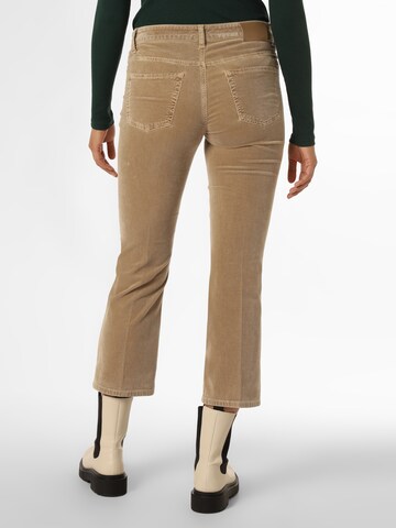 Cambio Bootcut Broek 'Paris' in Bruin