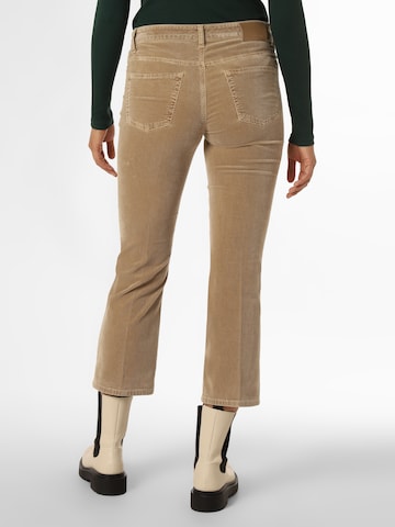 Cambio Bootcut Hose 'Paris' in Braun