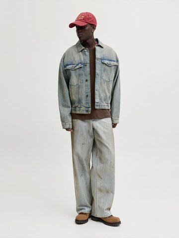 JACK & JONES Shirt 'JORCoffee' in Brown