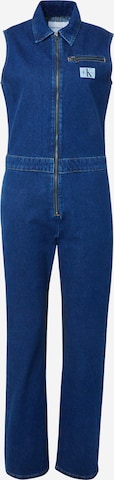 Calvin Klein Jeans Jumpsuit in Blue: front