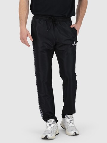 Sergio Tacchini Slim fit Sports trousers 'Morgana' in Black: front