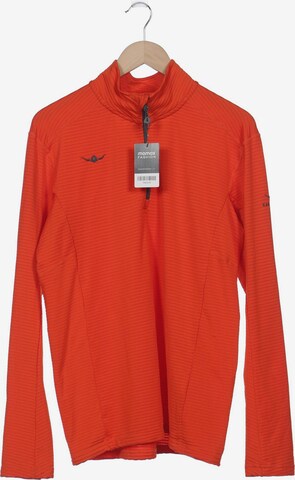 KAIKKIALLA Sweatshirt & Zip-Up Hoodie in XL in Orange: front