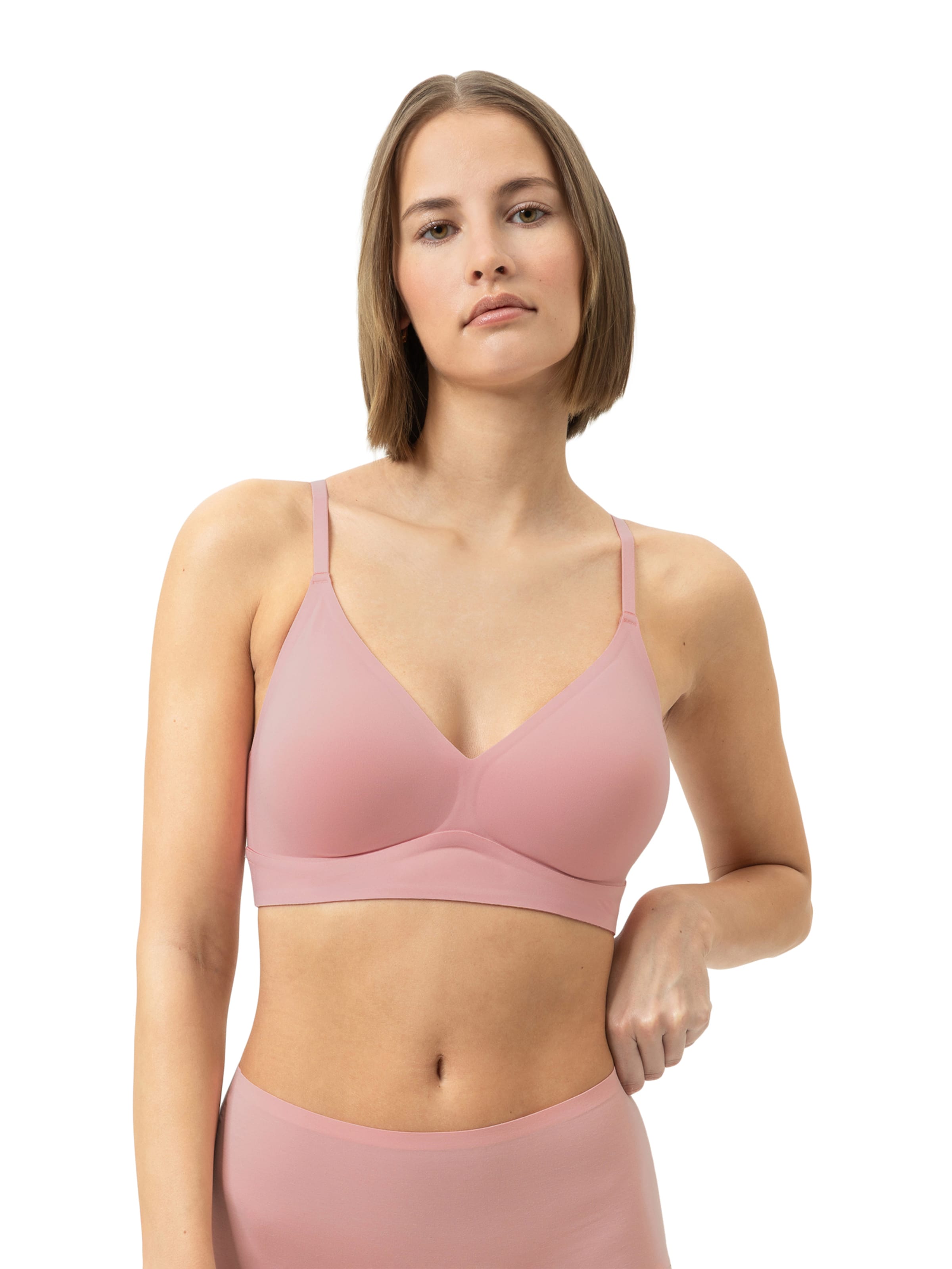 Mey Triangel BH in Roze: voorkant
