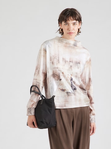 monari Sweatshirt i beige: framsida
