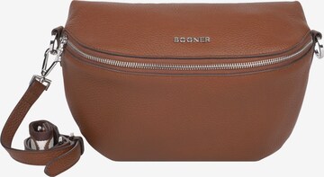 BOGNER Schoudertas 'Andermatt Sina' in Bruin: voorkant