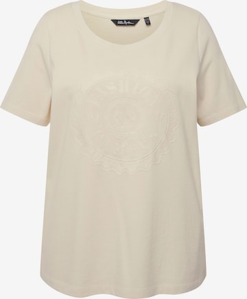 Ulla Popken Shirt in Beige: voorkant