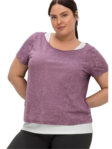 SHEEGO Performance Shirt in Purple: front